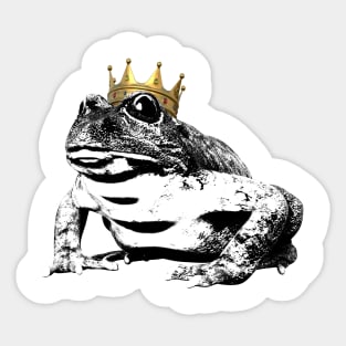 Princess Frog Sticker